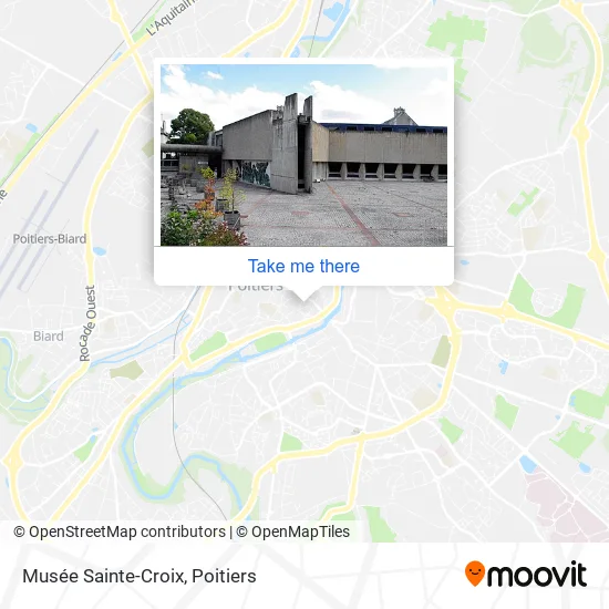 Musée Sainte-Croix map