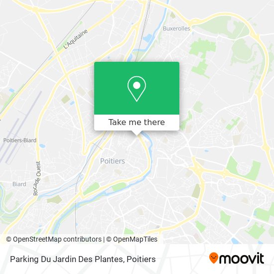 Parking Du Jardin Des Plantes map