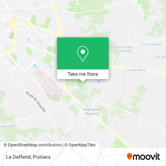 Le Deffend map