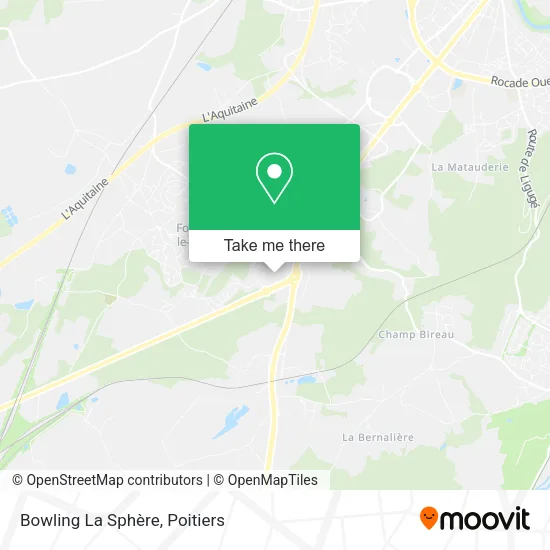 Bowling La Sphère map