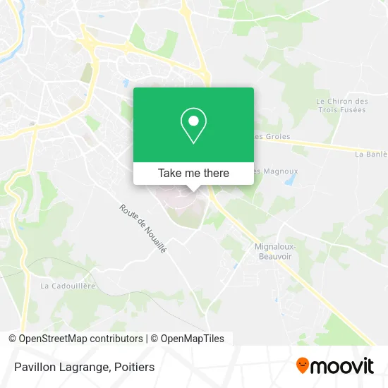 Pavillon Lagrange map