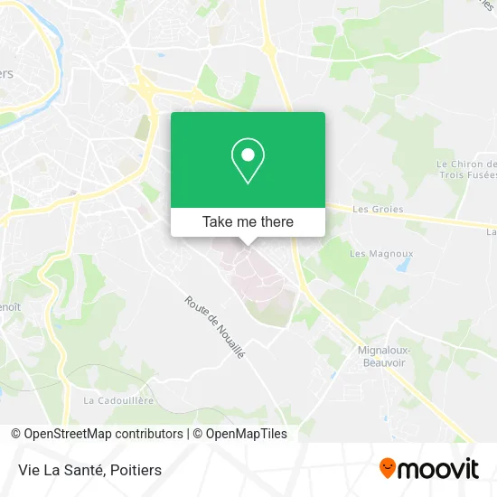 Vie La Santé map
