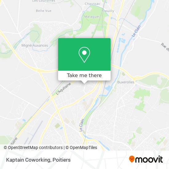 Kaptain Coworking map