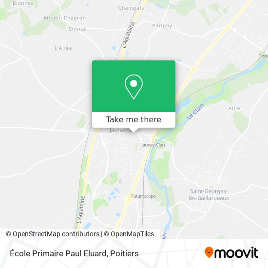 École Primaire Paul Eluard map