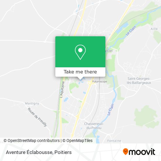 Aventure Éclabousse map