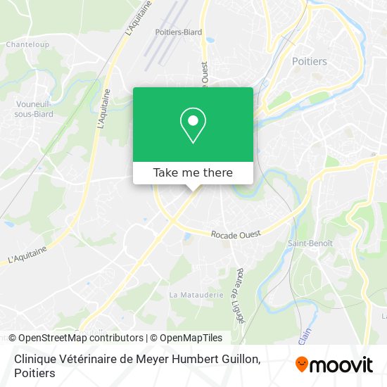 Clinique Vétérinaire de Meyer Humbert Guillon map