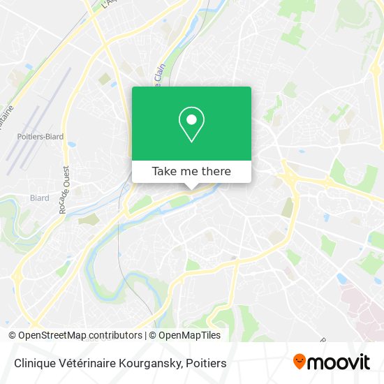 Clinique Vétérinaire Kourgansky map