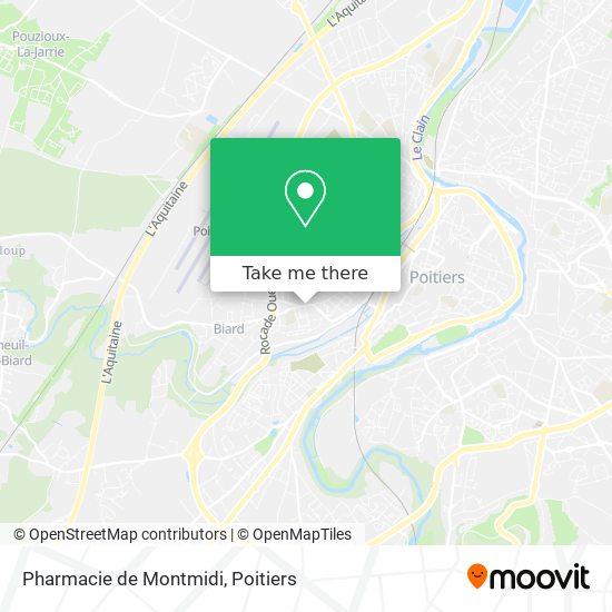 Pharmacie de Montmidi map