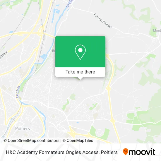 H&C Academy Formateurs Ongles Access map