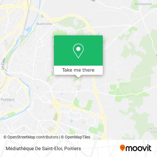 Médiathèque De Saint-Eloi map