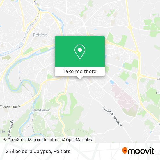 2 Allée de la Calypso map