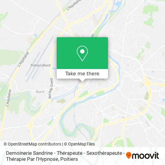 Demoinerie Sandrine - Thérapeute - Sexothérapeute - Thérapie Par l'Hypnose map