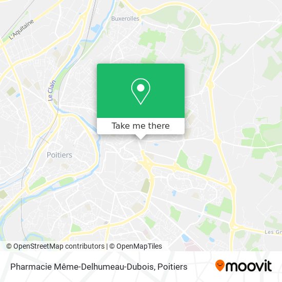 Pharmacie Même-Delhumeau-Dubois map