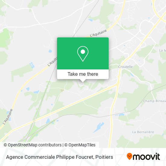 Mapa Agence Commerciale Philippe Foucret