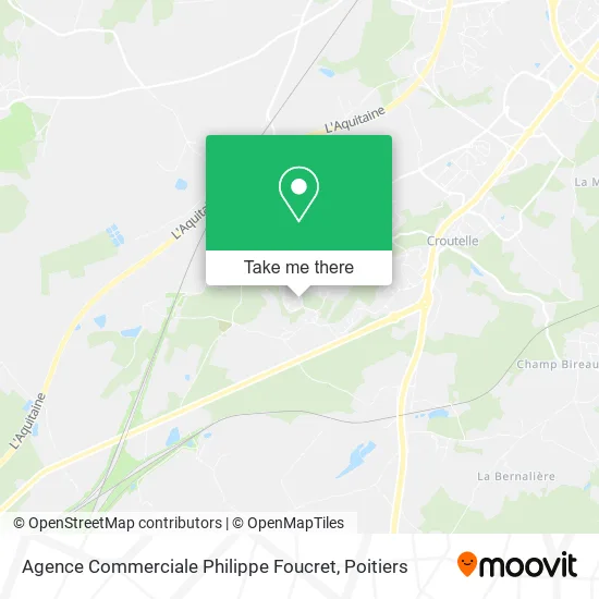Agence Commerciale Philippe Foucret map