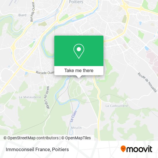 Mapa Immoconseil France