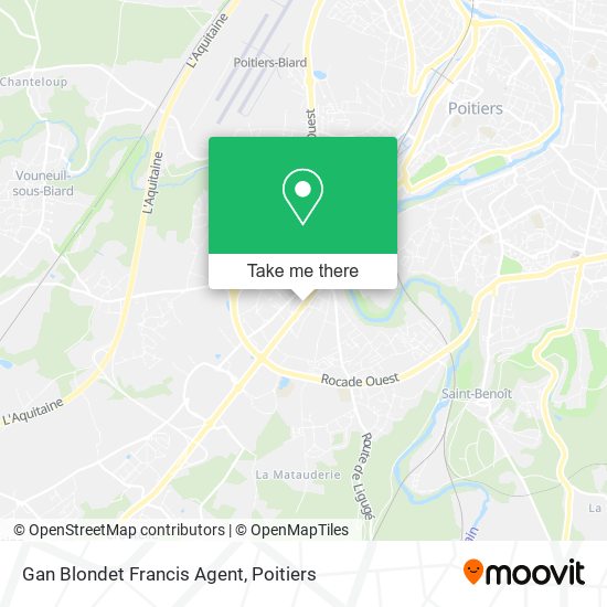 Gan Blondet Francis Agent map