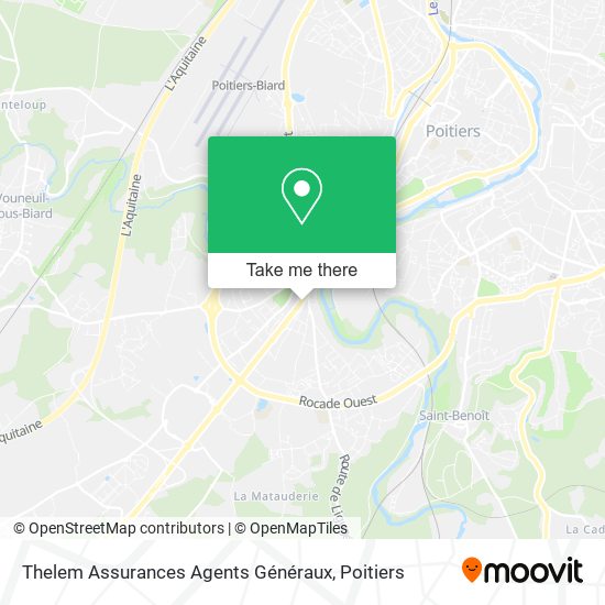 Thelem Assurances Agents Généraux map