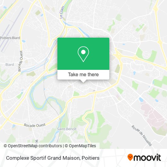 Complexe Sportif Grand Maison map