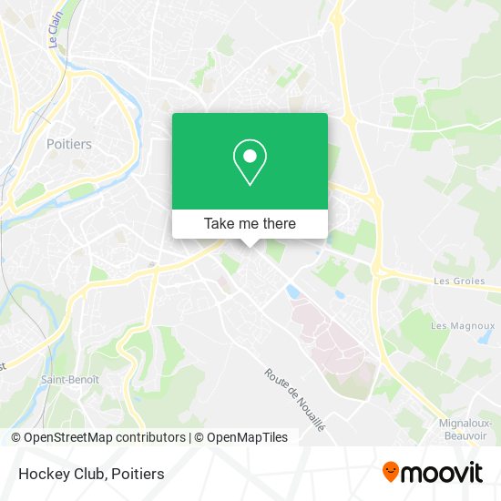 Hockey Club map