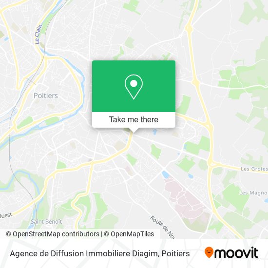 Agence de Diffusion Immobiliere Diagim map