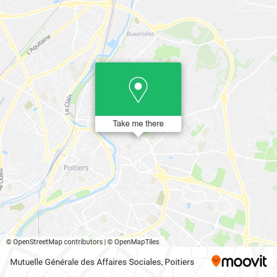 Mutuelle Générale des Affaires Sociales map