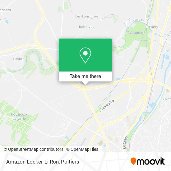 Amazon Locker-Li Ron map