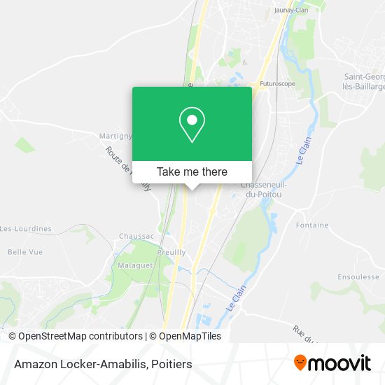 Amazon Locker-Amabilis map