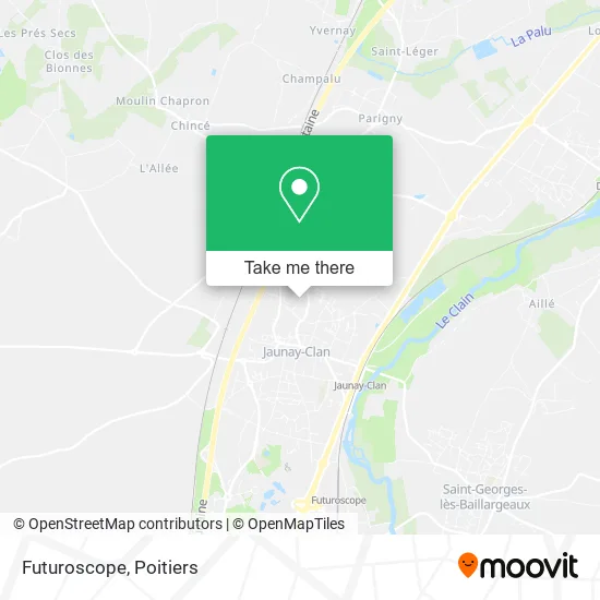Futuroscope map