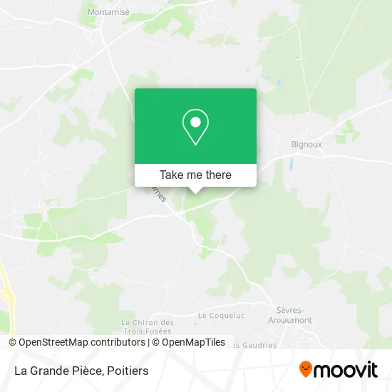 La Grande Pièce map
