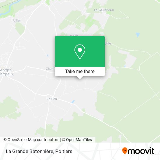 La Grande Bâtonnière map