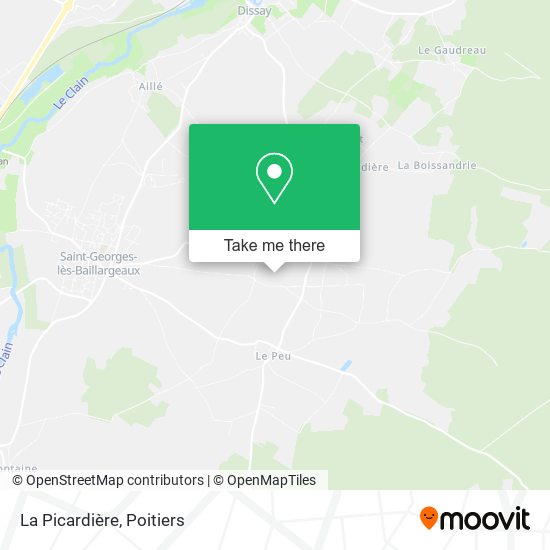 Mapa La Picardière