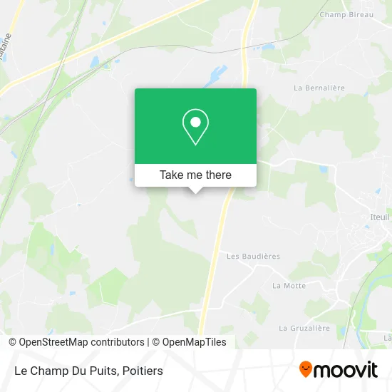Le Champ Du Puits map