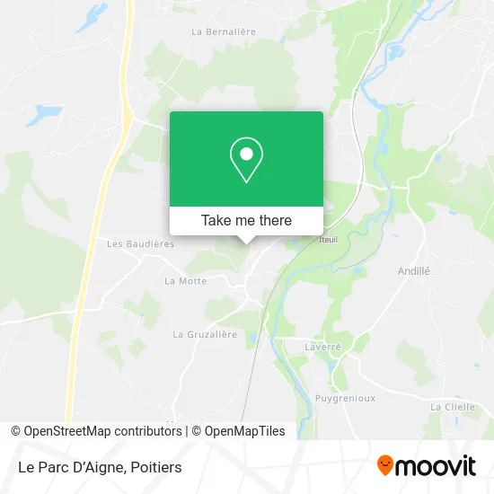 Le Parc D’Aigne map