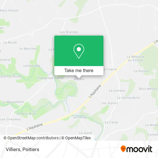 Villiers map