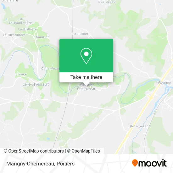 Marigny-Chemereau map