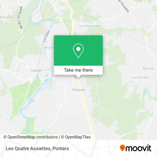 Les Quatre Assiettes map