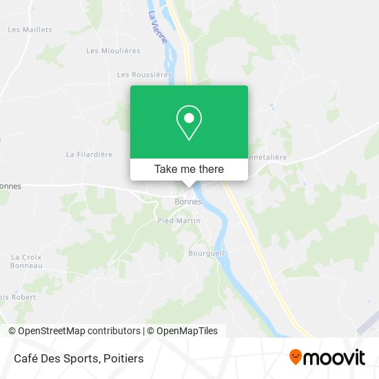 Café Des Sports map