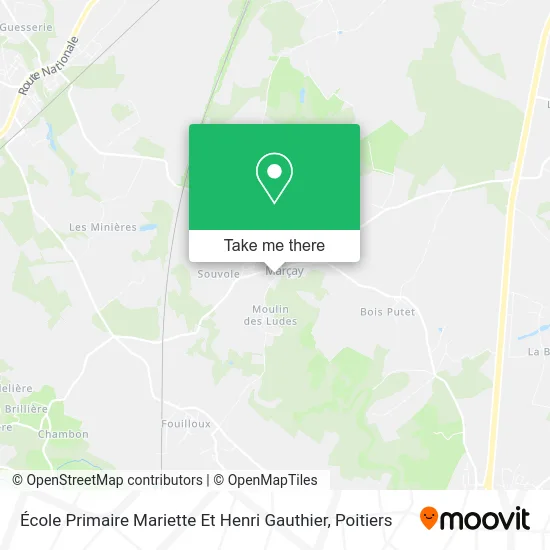 École Primaire Mariette Et Henri Gauthier map