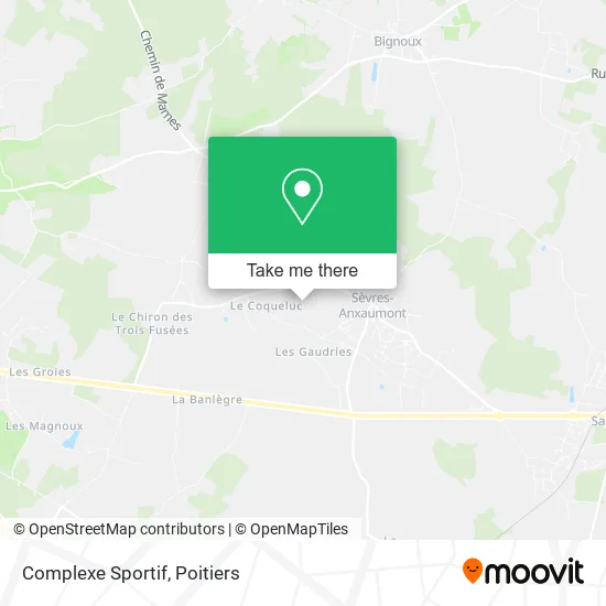 Complexe Sportif map