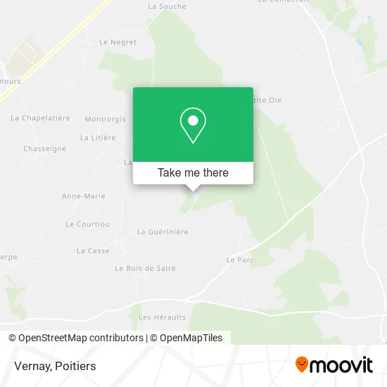 Vernay map