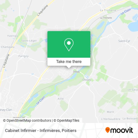 Cabinet Infirmier - Infirmières map