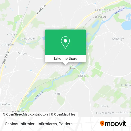 Cabinet Infirmier - Infirmières map