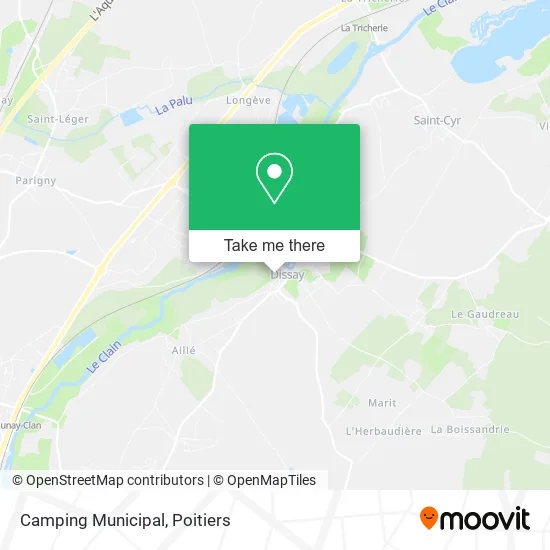 Camping Municipal map