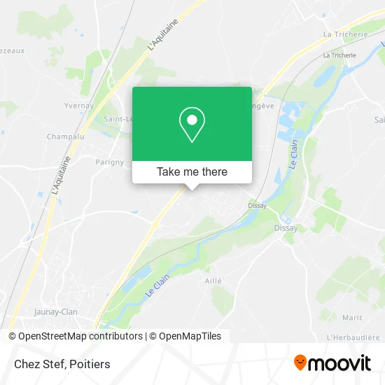 Chez Stef map