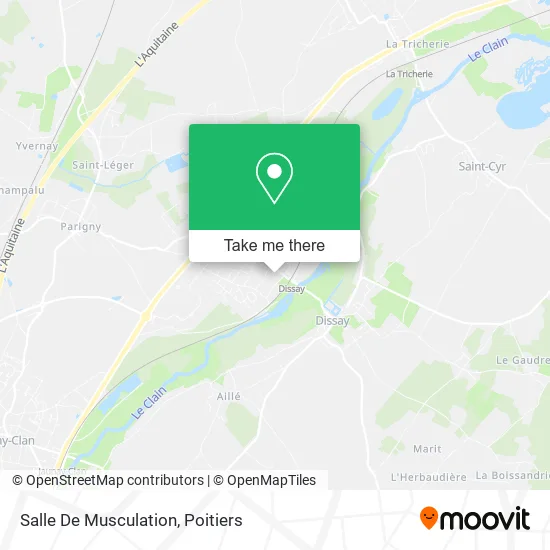 Salle De Musculation map