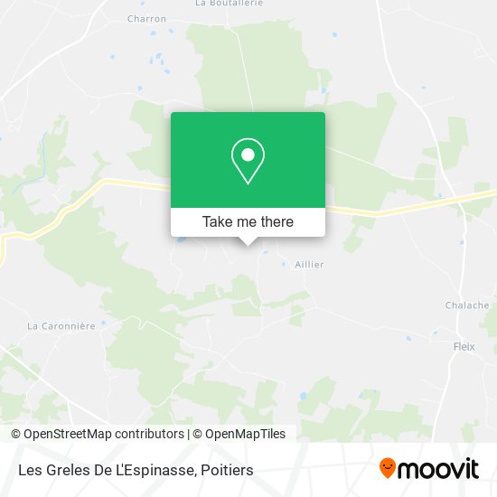 Les Greles De L'Espinasse map