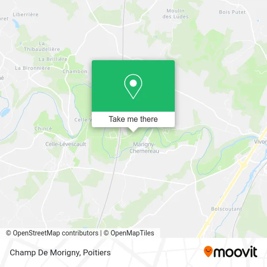 Champ De Morigny map
