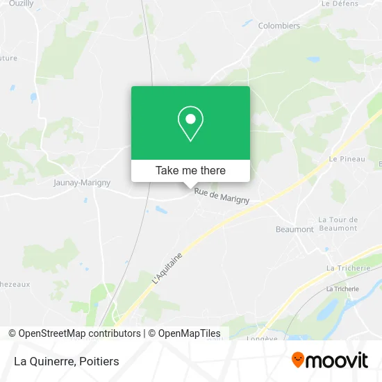 La Quinerre map