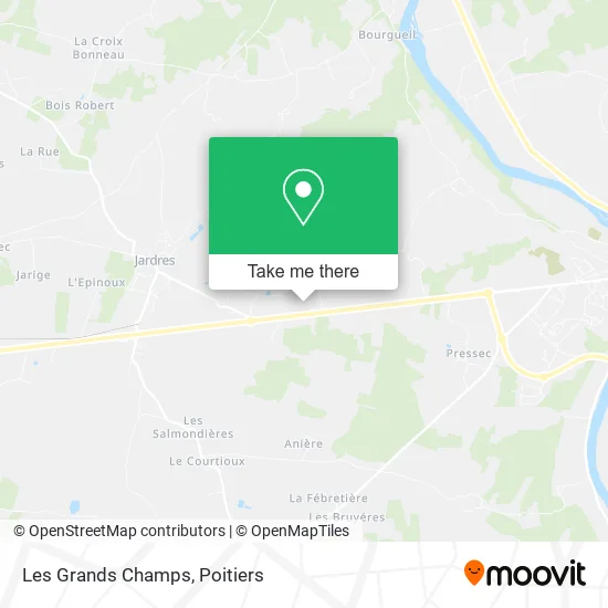 Les Grands Champs map